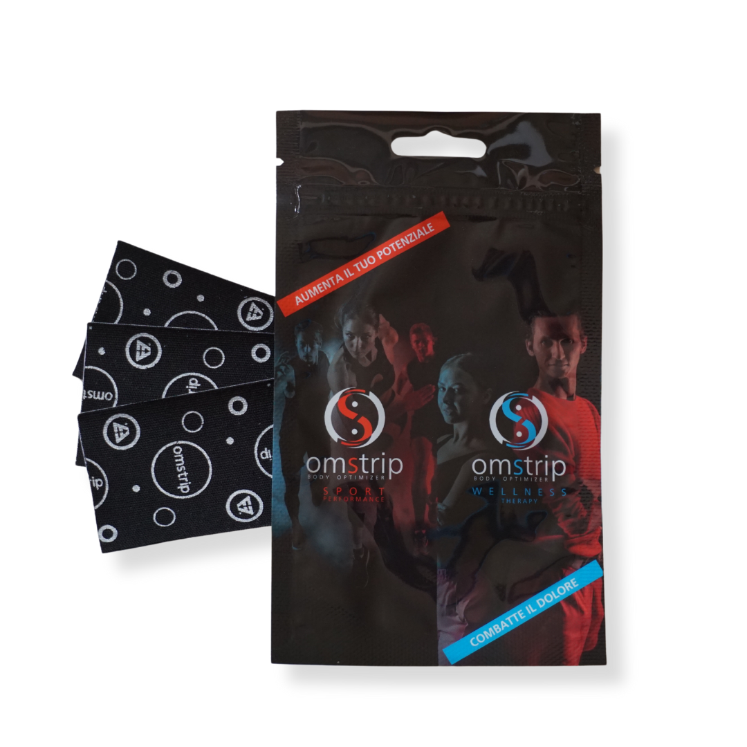 Omstrip Sport Performance | 3 elastic sports tapes 10cm x 5cm