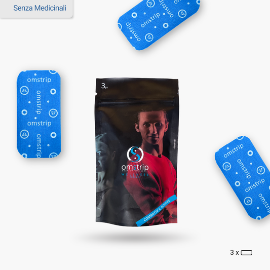 Omstrip Wellness Therapy – Trial Pack | Sollievo & Recupero [3 cerotti]