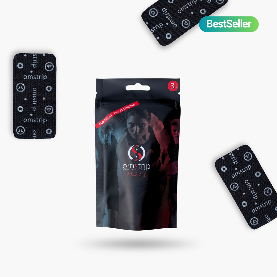 Omstrip Sport Performance – Trial Pack | Energia & Recupero [3 cerotti]