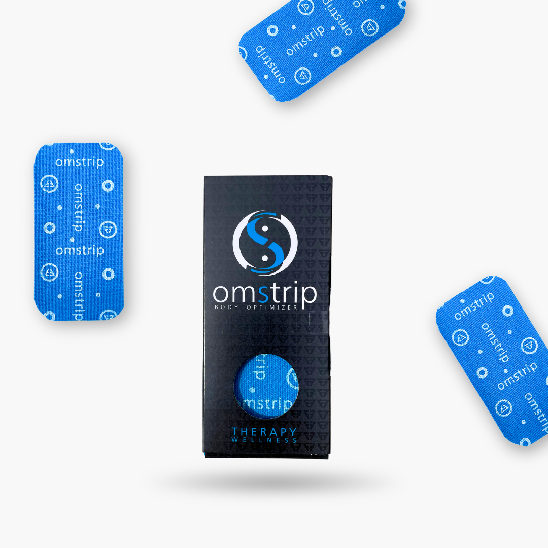 Omstrip Wellness Therapy | 8 elastic tapes 10cm x 5cm