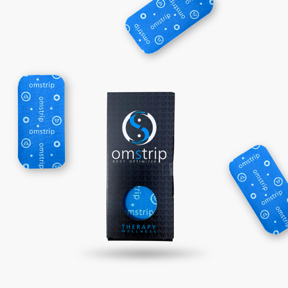 Omstrip Wellness Therapy | 8 elastic tapes 10cm x 5cm